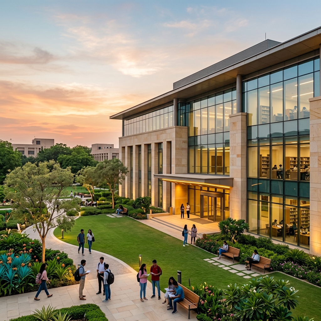 Campus building associated with doctoral programmes that examine a dissertation