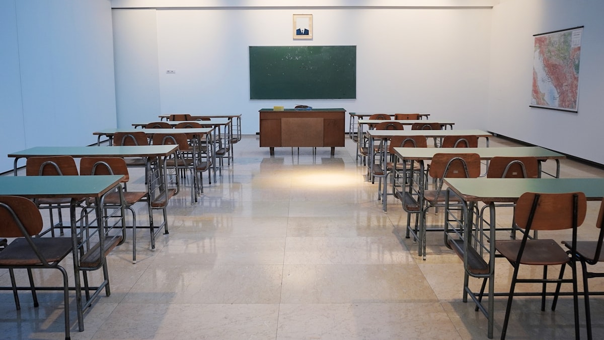 University classroom associated with teaching and education research seminars